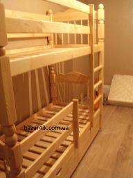 деревянная двухъярусная кровать Гайана