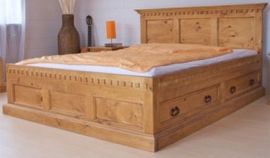 деревянные кровати Прунфоц