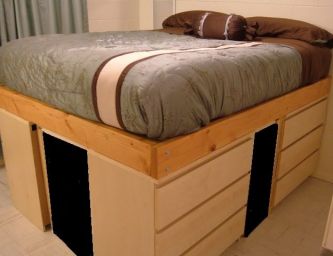 кровать деревянная Сливен