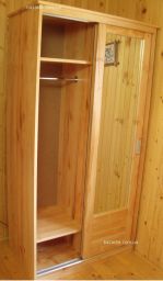 деревянный шкаф купе Даробул