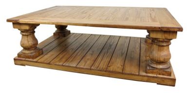 кофейный столик деревянный Пауэл