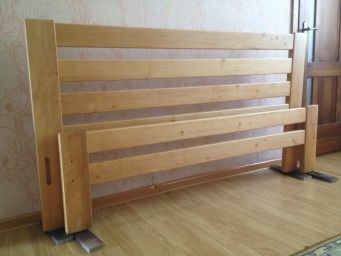 Классик кровать двухспальная деревянная