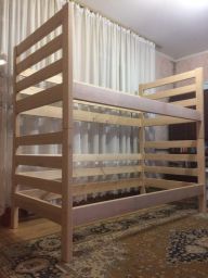 Двухярусная кровать деревянная Классик