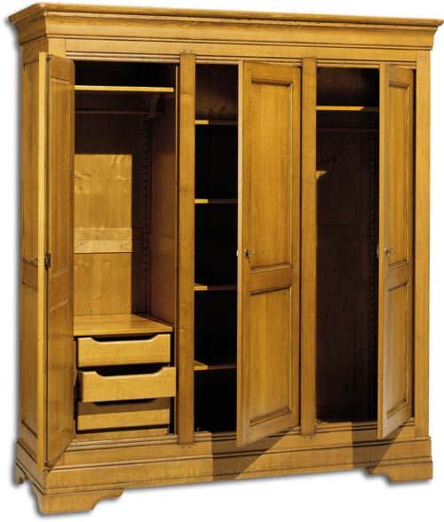 деревянный шкаф для одежды Бемагофан