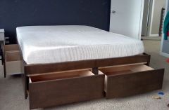 Кровать деревянная Вираж