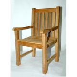 стул деревянный с подлокотниками Тисвед