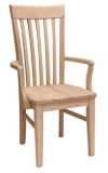 стул деревянный с подлокотниками Марзел
